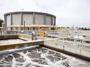Impianto industriale di depurazione acqua