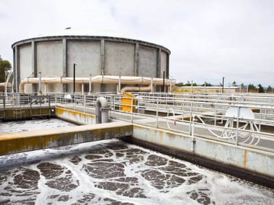 Impianto industriale di depurazione acqua